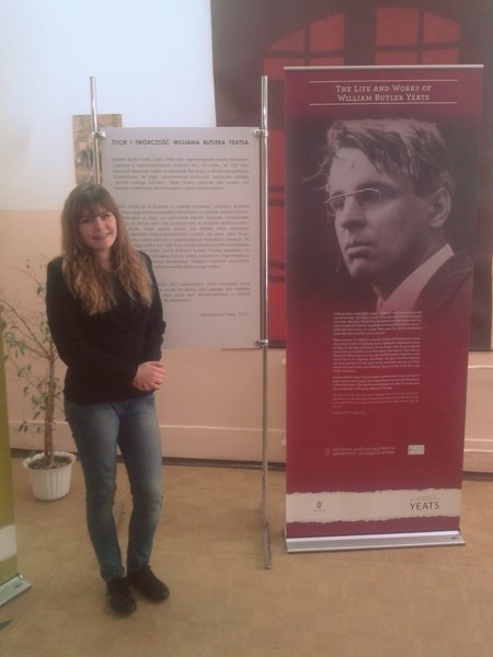 Wyróżnienie na wernisażu  Williama Butlera Yeats ‘a