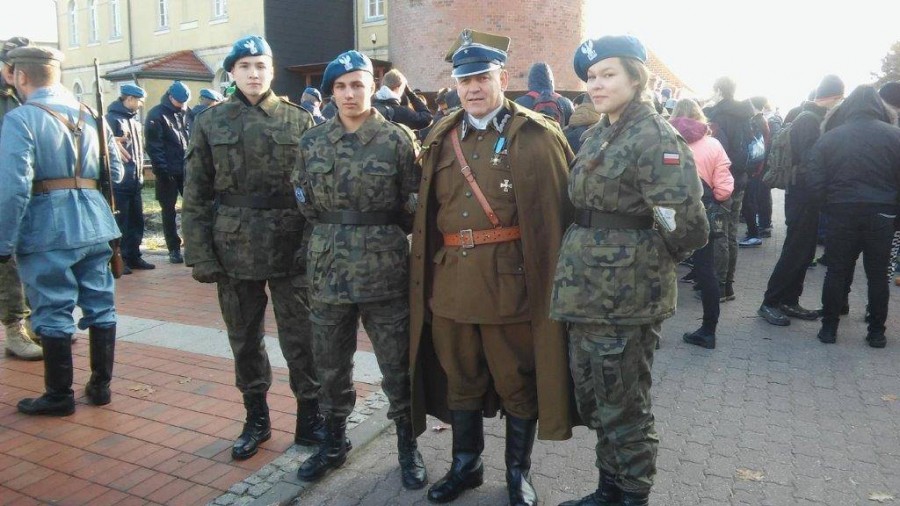 Uczniowie Herberta w XI Pomorskim Biegu Niepodległości w Ustce