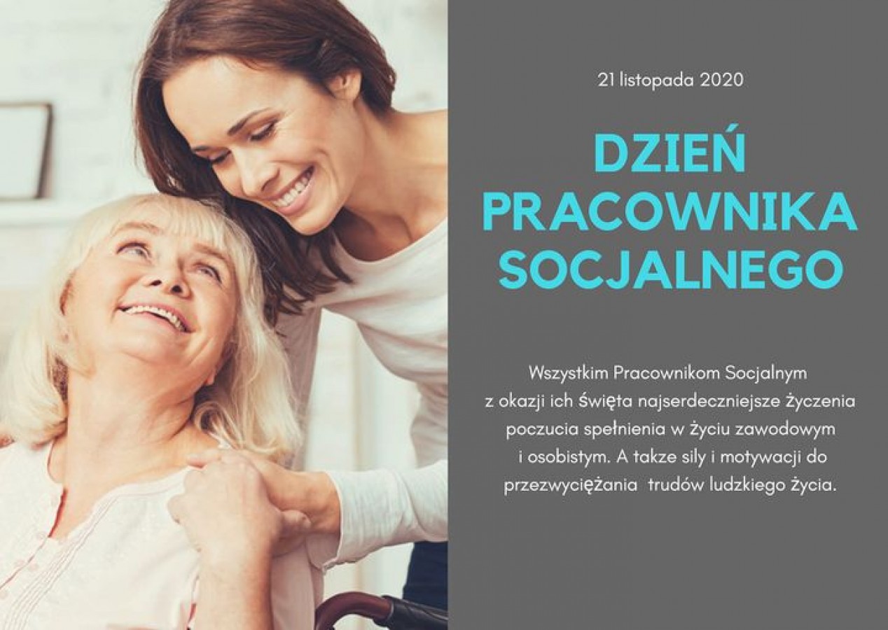 21 listopada - Dzień Pracownika Socjalnego