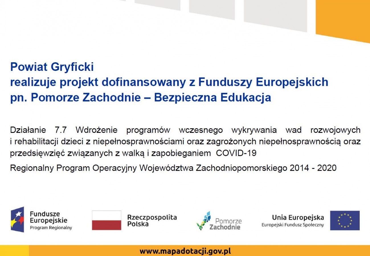 Powiat Gryficki podpisał umowę na dofinansowanie projektu 