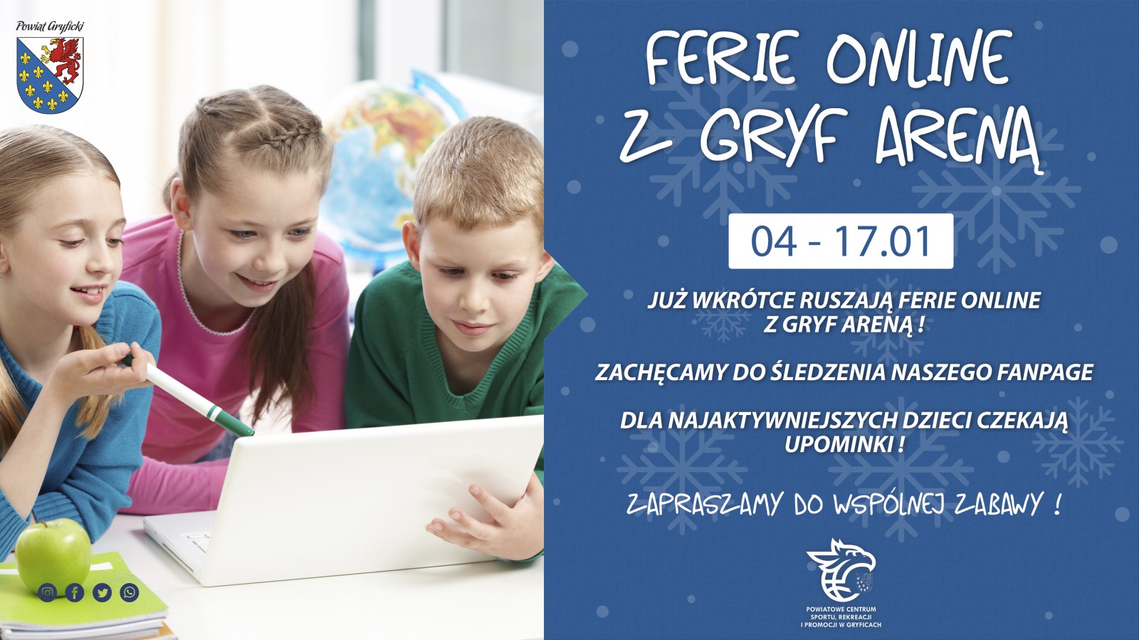 Ferie Online z Gryf Areną