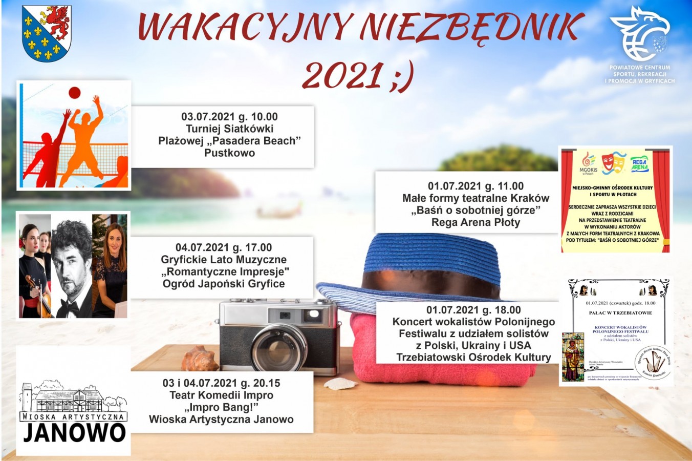 Wakacyjny niezbędnik