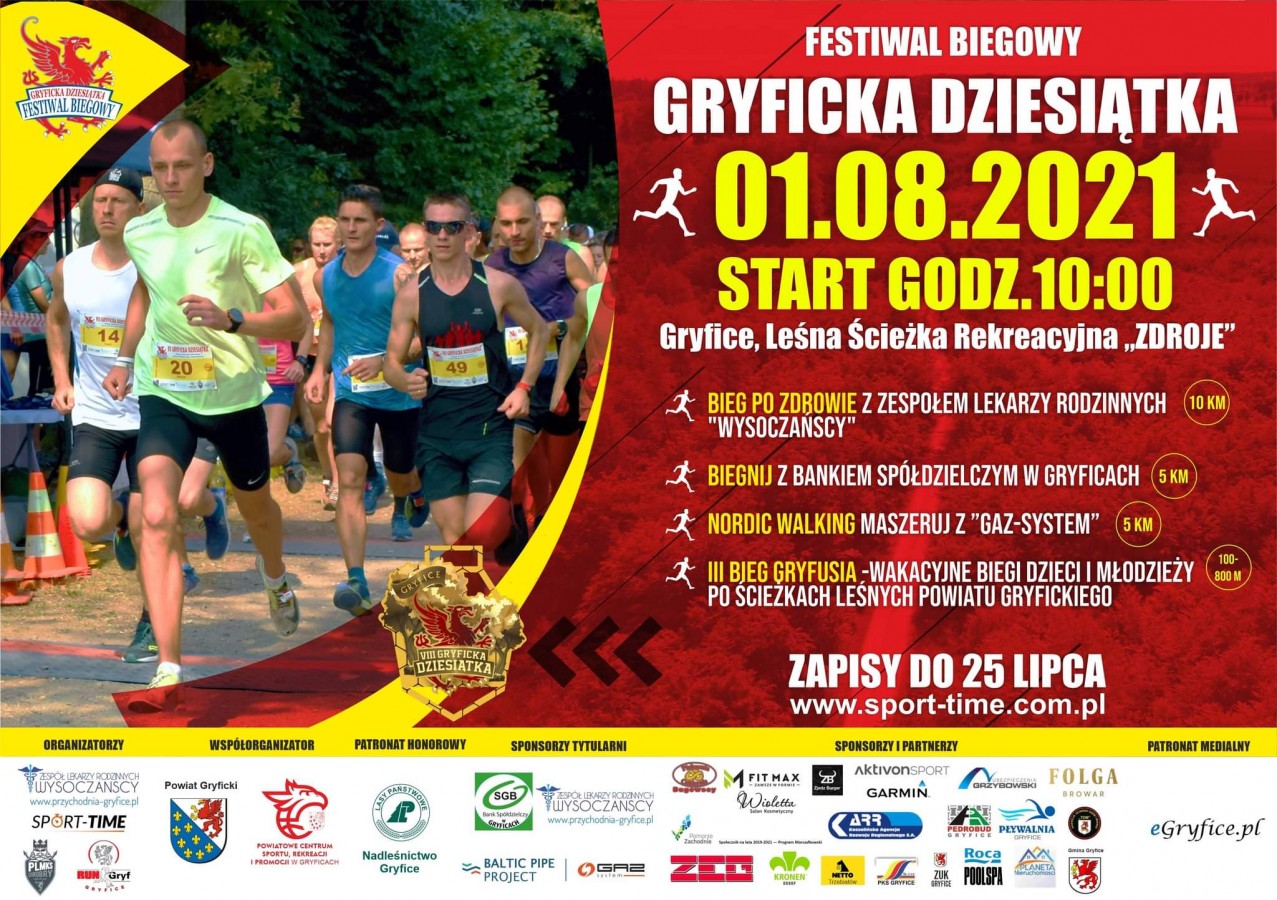 Festiwal Biegowy Gryficka Dziesiątka