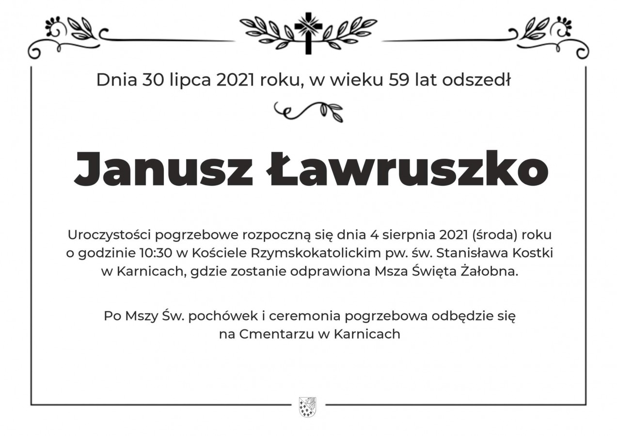 Pożegnanie Janusza Ławruszko