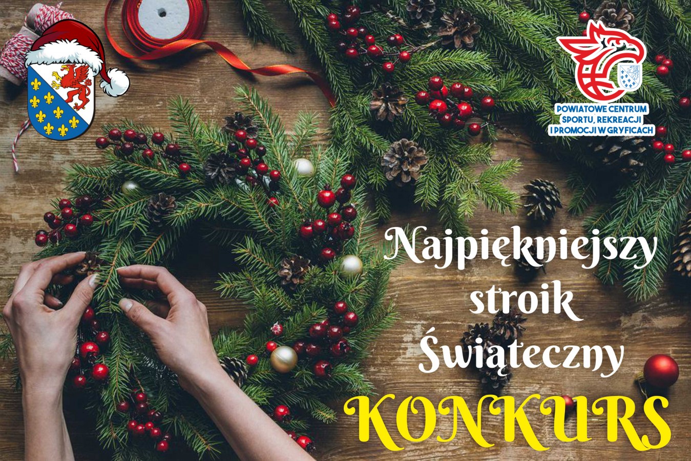 Konkurs na najpiękniejszy stroik świąteczny