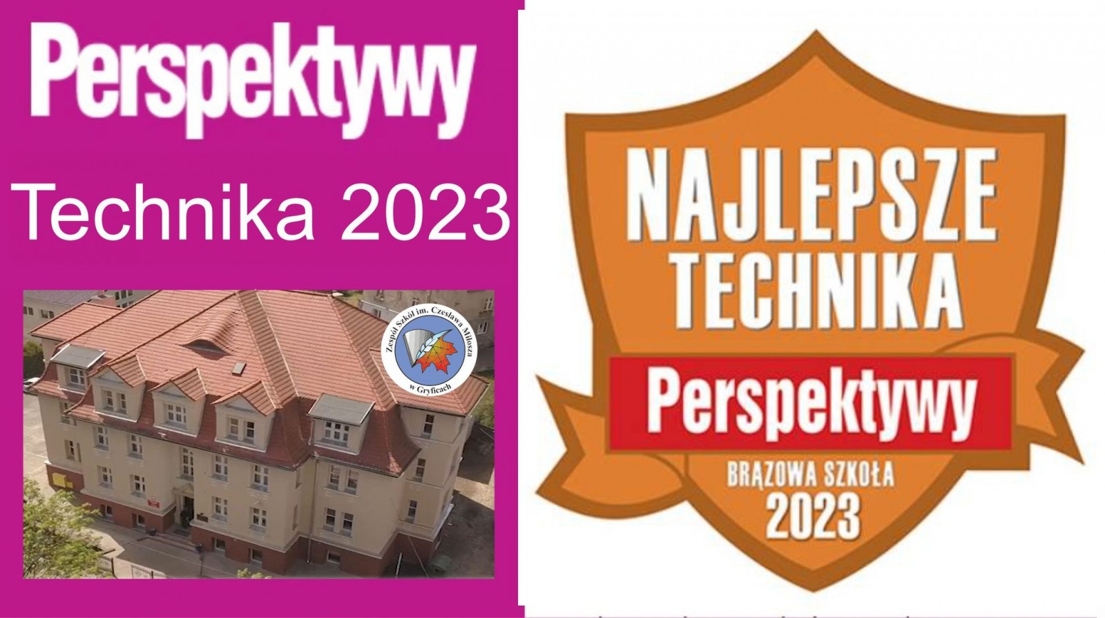 Gryfickie szkoły w Rankingu Perspektyw 2023