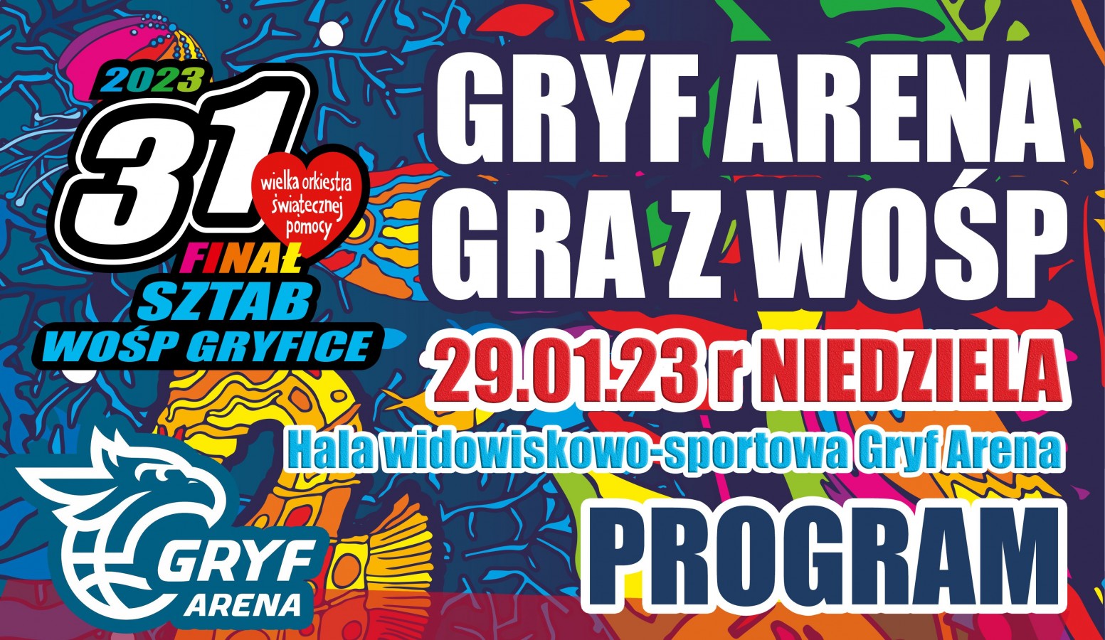 Gryf Arena gra z WOŚP