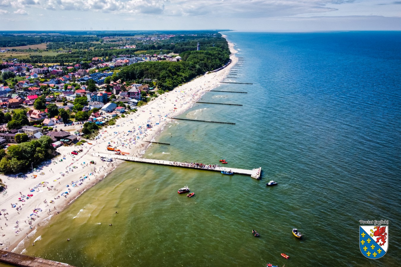 Plaże w Powiecie Gryfickim z międzynarodowym odznaczeniem Błękitna Flaga