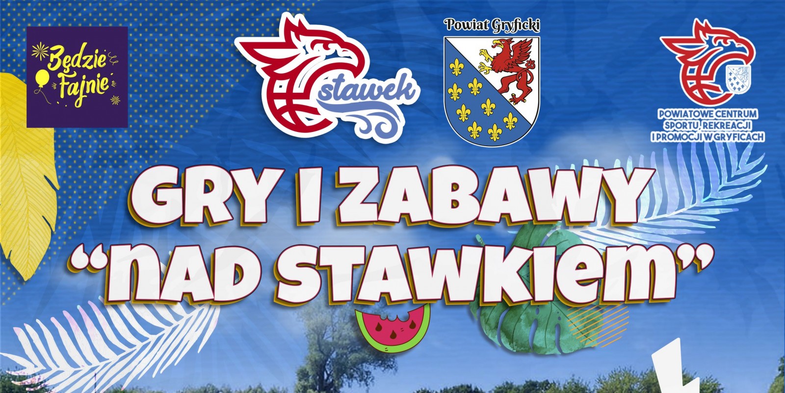 Gry i zabawy nad Stawkiem w Gryficach oraz warsztaty florystyczne