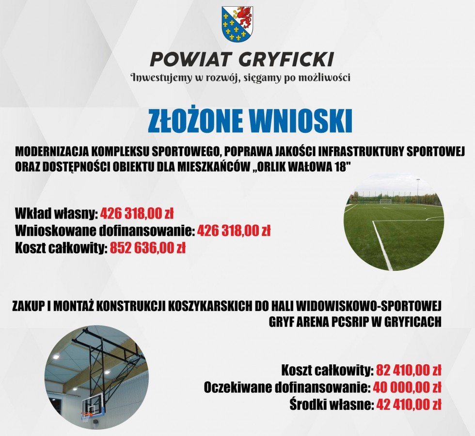 Powiat Gryficki – Inwestujemy w przyszłość, sięgamy po możliwości!