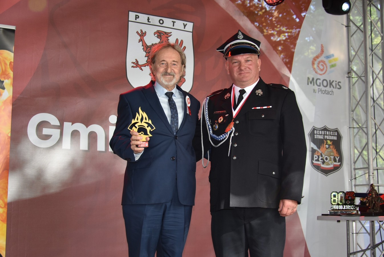 Płoty świętowały 234. rocznicę uchwalenia Konstytucji 3 Maja i 80-lecie OSP Płoty