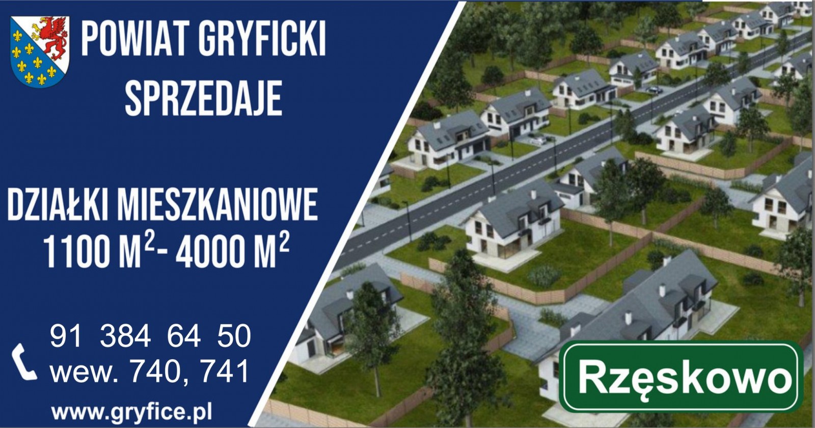 Sprzedaż działek mieszkaniowych