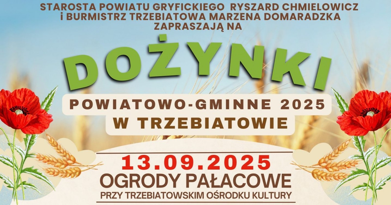 Dożynki powitowo-gminne 2025