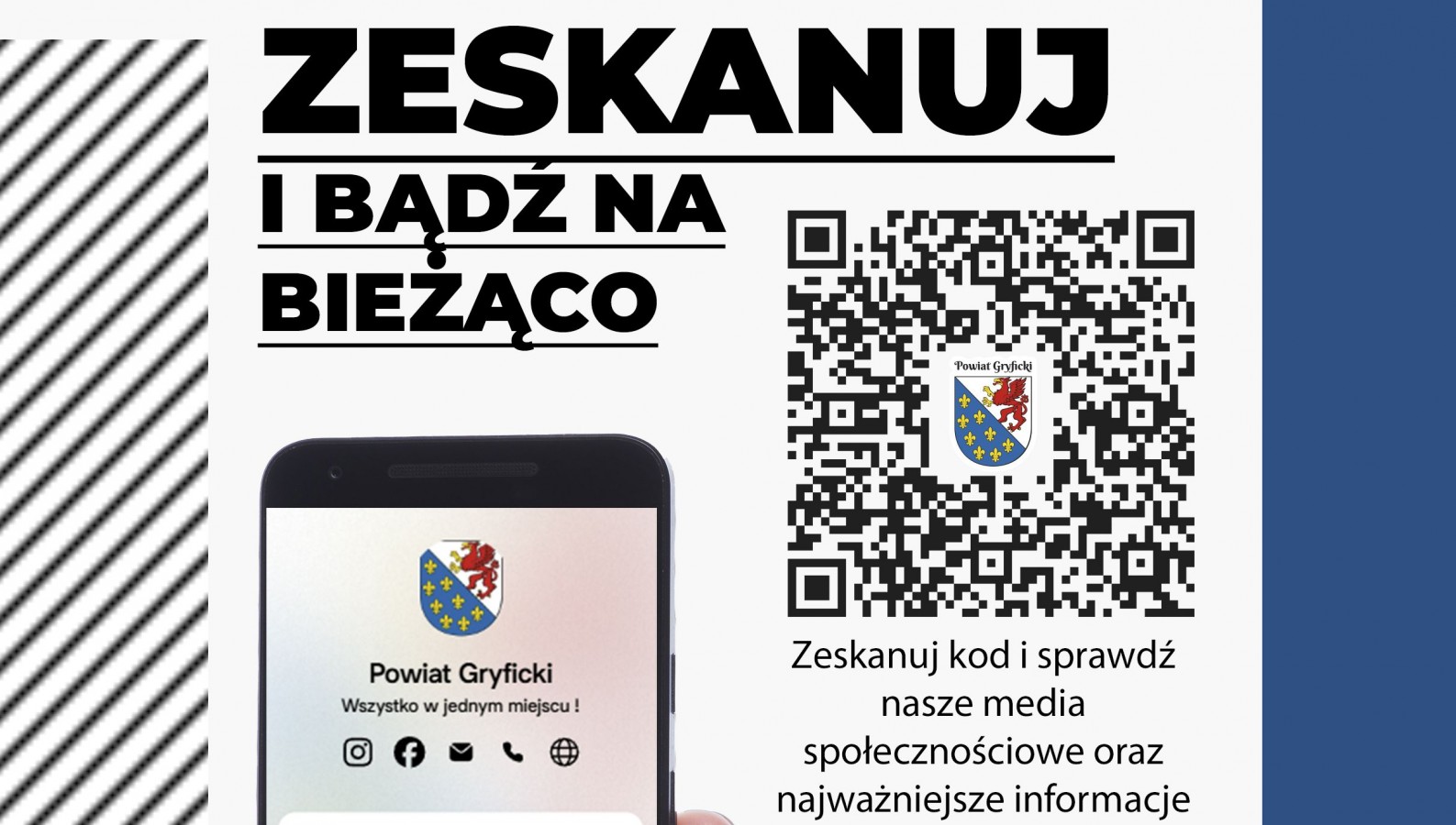 Zeskanuj kod QR i bądź na bieżąco