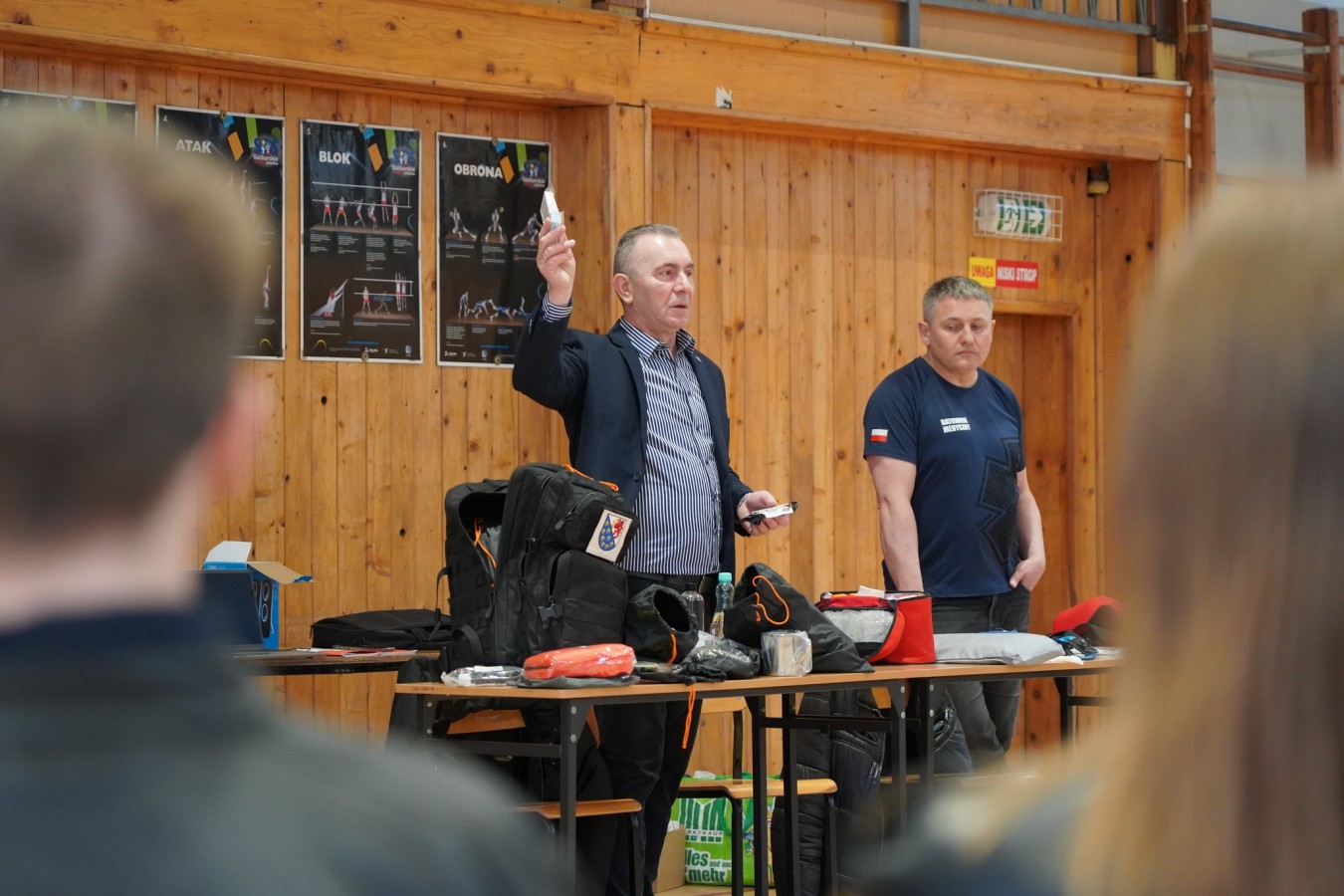 Lekcja obronności dla młodzieży w Gryficach