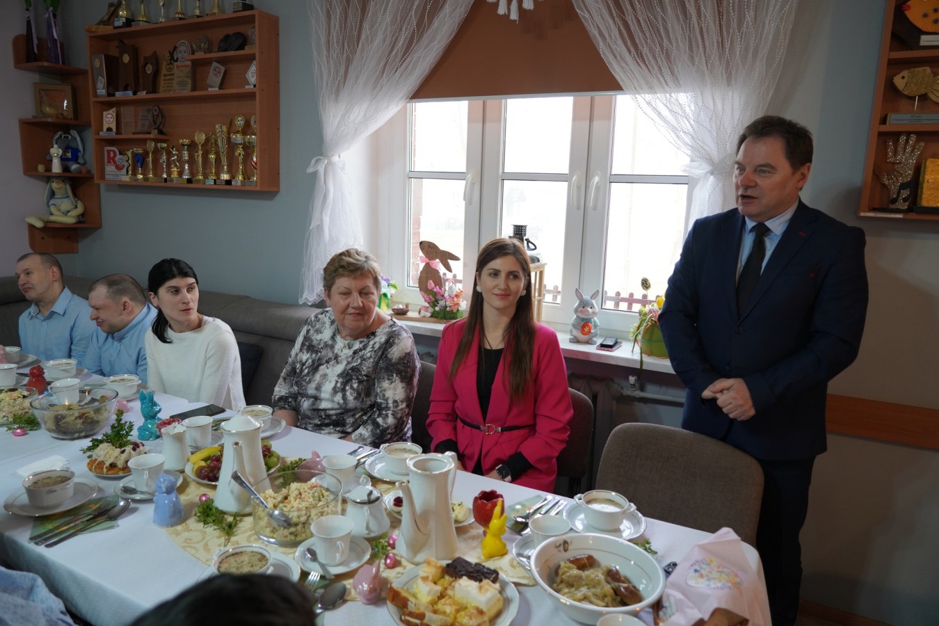 Śniadanie Wielkanocne w Powiatowym Ośrodku Wsparcia w Gryficach