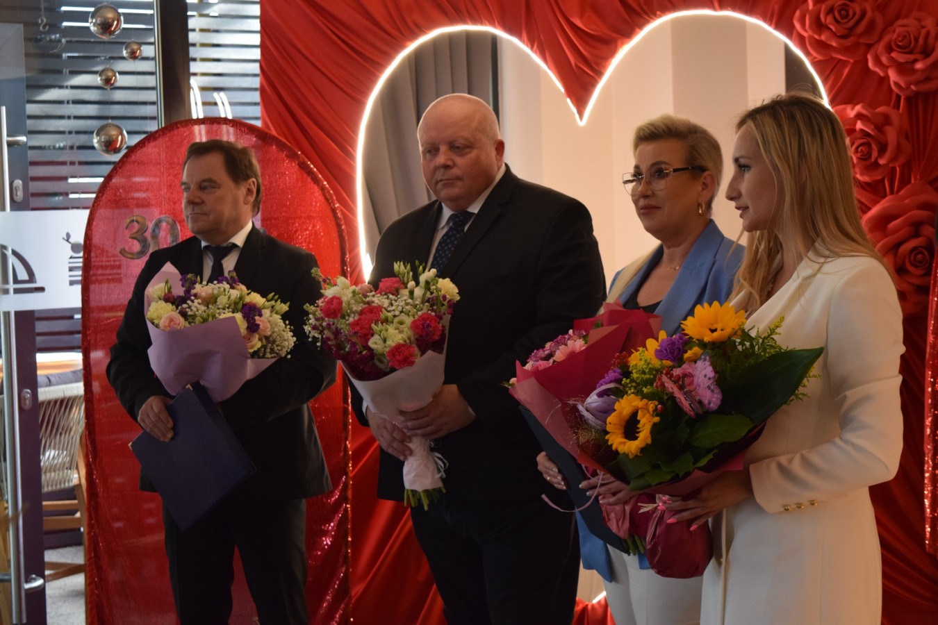 Uroczystość z okazji 30-lecia działalności MOZ NSZZ „Solidarność 80” przy Domu Pomocy Społecznej w Jarominie
