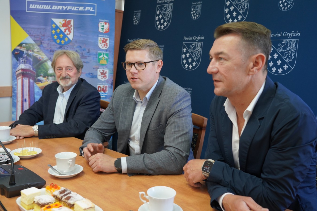 Wspólna rozmowa o sprawach mieszkańców i rozwoju Powiatu Gryfickiego