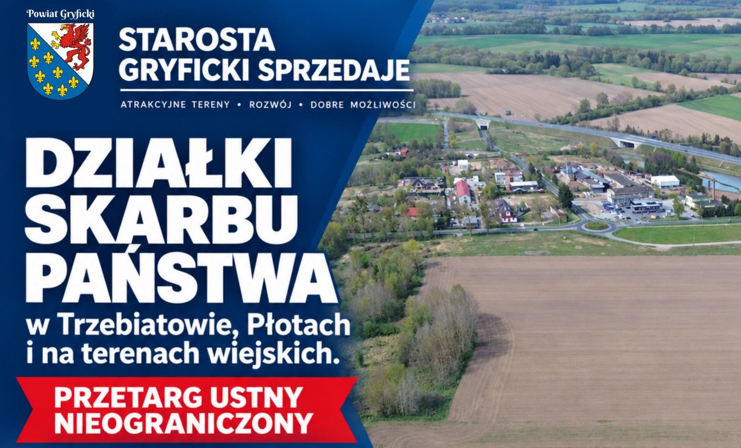 Ogłoszenie o sprzedaży nieruchomości stanowiących własność Skarbu Państwa